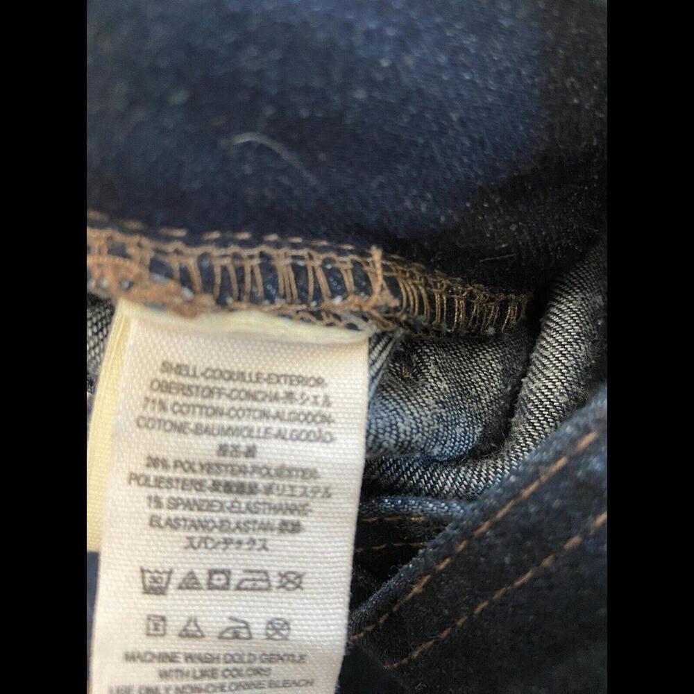 Womens FREE PEOPLE Denim Overalls Sz 27 - Picture 4 of 6